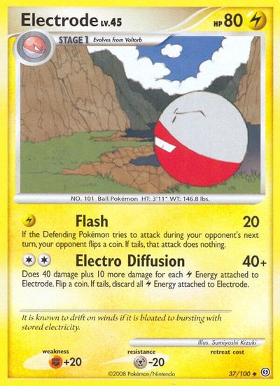 Electrode [Reverse Holo] #37