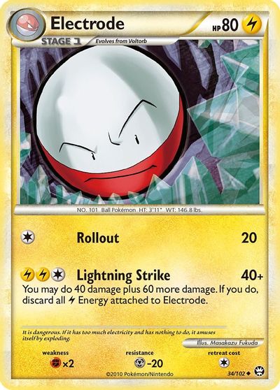 Electrode [Reverse Holo] #34
