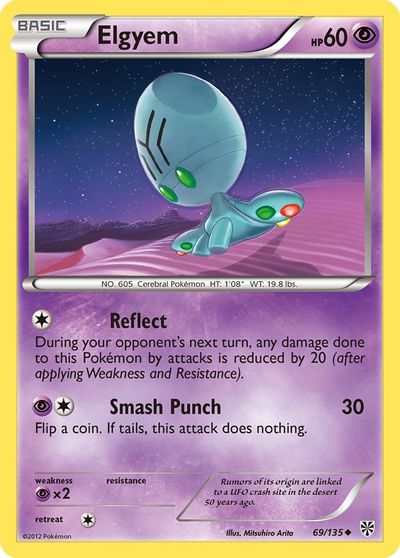 Elgyem [Reverse Holo] #69