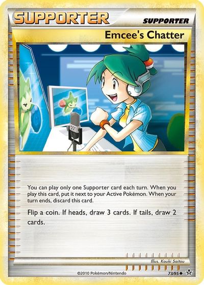 Emcee's Chatter [Reverse Holo] #73