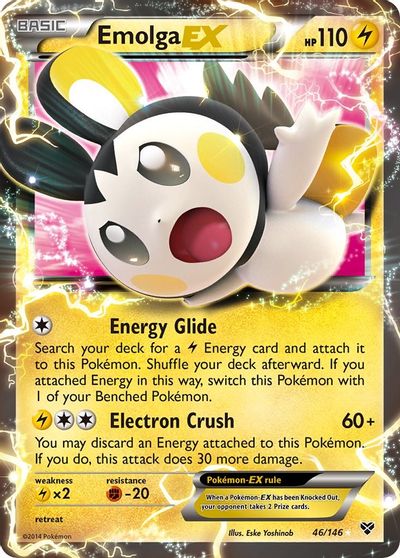 Emolga EX #46