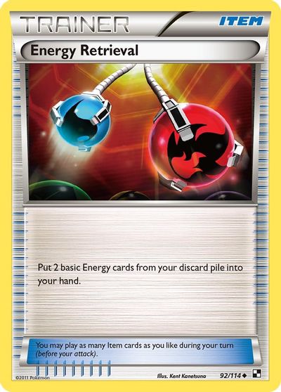 Energy Retrieval [Reverse Holo] #92