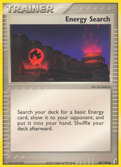 Energy Search [Reverse Holo] #86