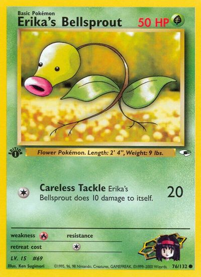 Erika's Bellsprout [1st Edition] #76