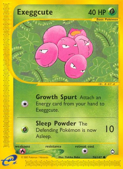 Exeggcute [Reverse Holo] #76
