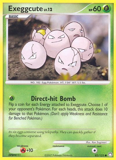 Exeggcute [Reverse Holo] #82