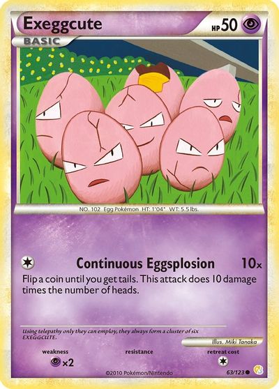 Exeggcute [Reverse Holo] #63
