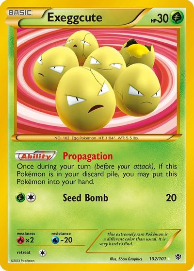Exeggcute #102