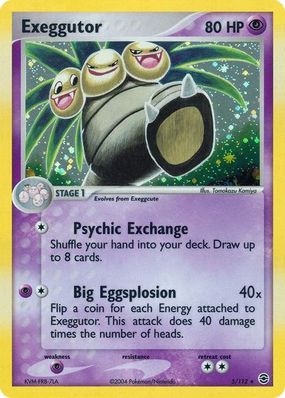 Exeggutor [Reverse Holo] #5