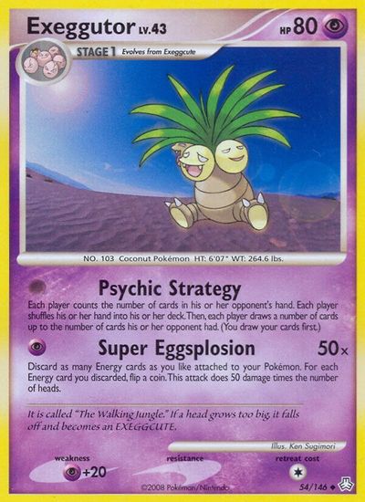 Exeggutor [Reverse Holo] #54