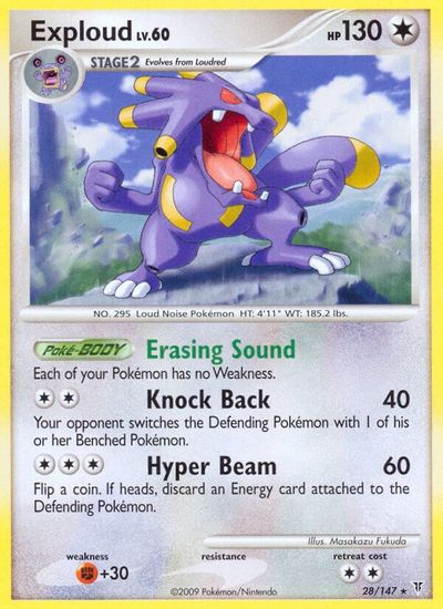 Exploud [Reverse Holo] #28