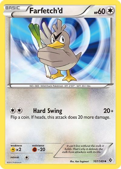 Farfetch'd [Reverse Holo] #107