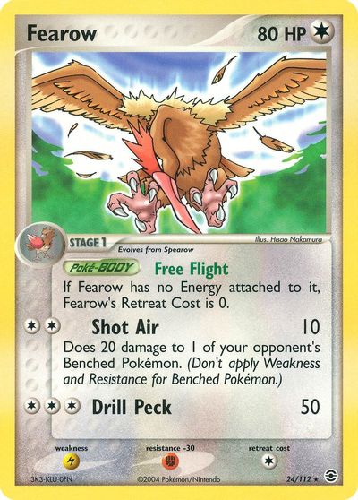 Fearow [Reverse Holo] #24
