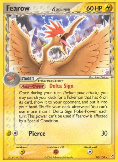 Fearow [Reverse Holo] #18