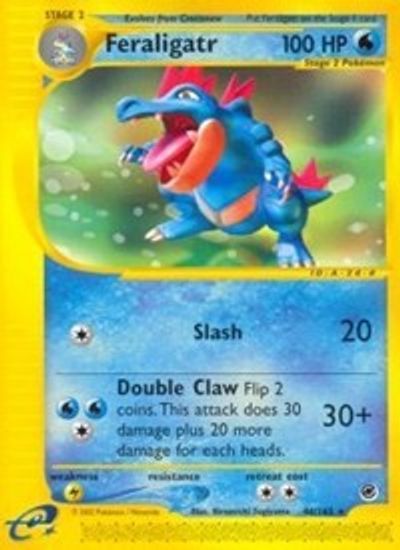 Feraligatr [Reverse Holo] #46