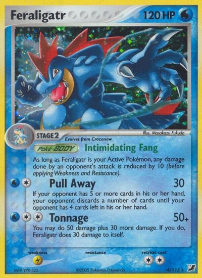 Feraligatr [Reverse Holo] #4