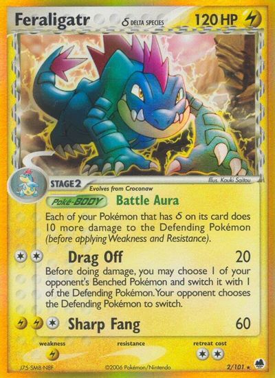 Feraligatr [Reverse Holo] #2