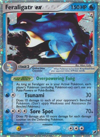 Feraligatr EX #103