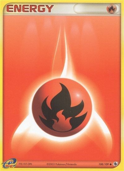 Fire Energy [Reverse Holo] #108