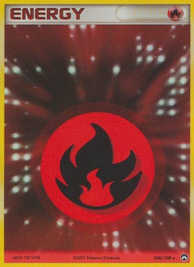 Fire Energy [Holo] #104