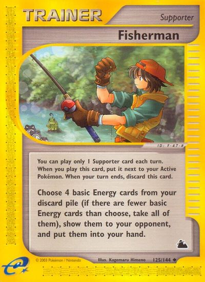 Fisherman [Reverse Holo] #125