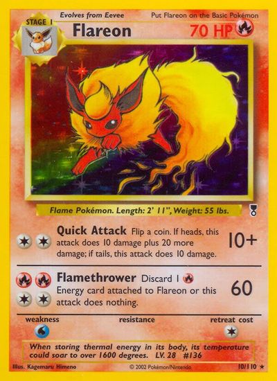 Flareon [Reverse Holo] #10