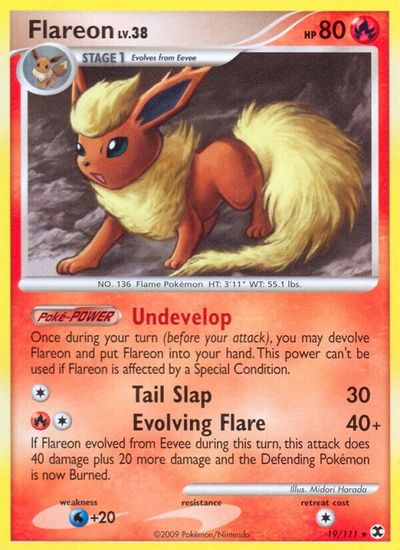 Flareon [Reverse Holo] #19