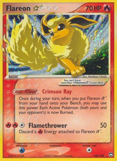Flareon [Gold Star] #100