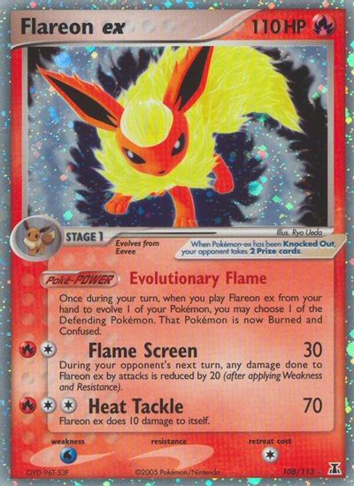 Flareon EX #108