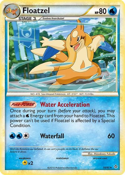 Floatzel [Reverse Holo] #16