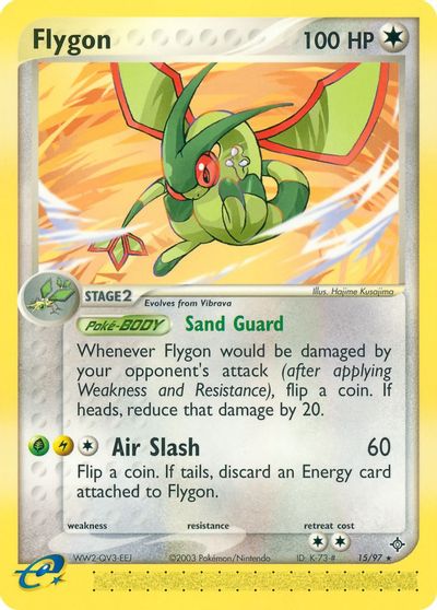 Flygon [Reverse Holo] #15