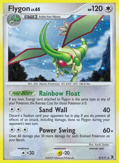 Flygon [Reverse Holo] #5