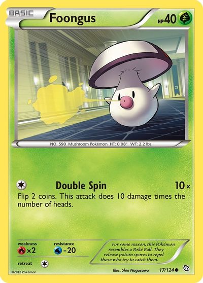 Foongus [Reverse Holo] #17