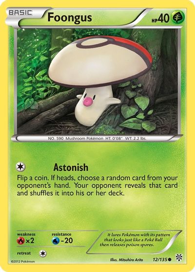 Foongus [Reverse Holo] #12