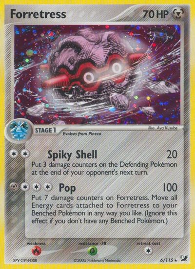 Forretress [Reverse Holo] #6