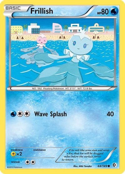 Frillish [Reverse Holo] #44