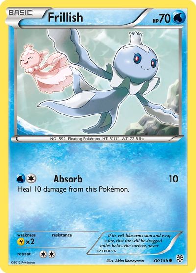 Frillish [Reverse Holo] #38
