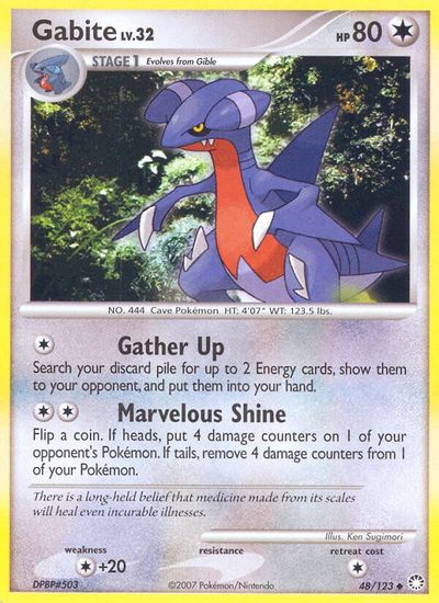 Gabite [Reverse Holo] #48