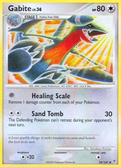 Gabite [Reverse Holo] #59