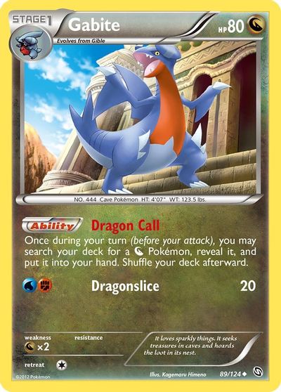 Gabite [Reverse Holo] #89