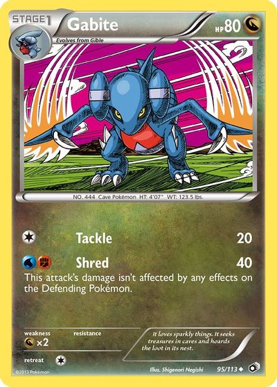 Gabite [Reverse Holo] #95