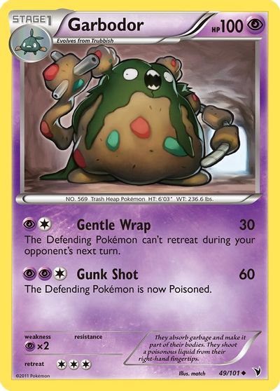 Garbodor [Reverse Holo] #49