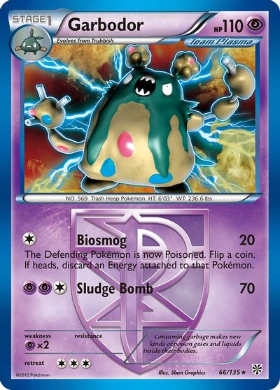 Garbodor [Reverse Holo] #66