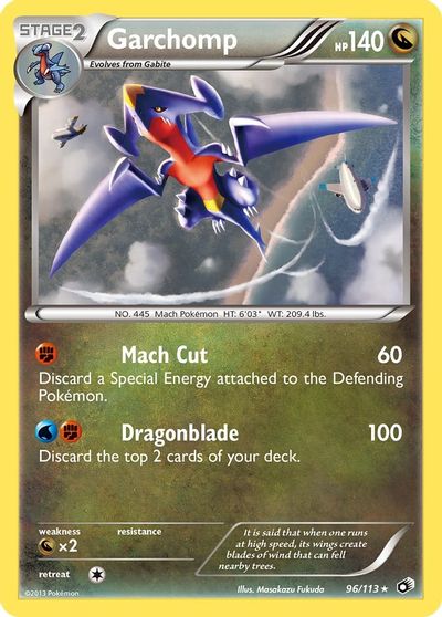Garchomp [Reverse Holo] #96