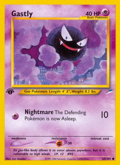 Gastly [1st Edition] #65