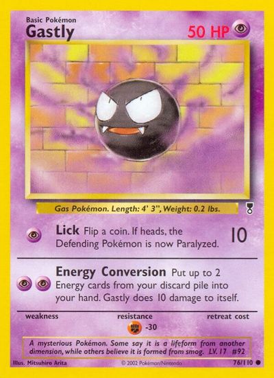 Gastly [Reverse Holo] #76