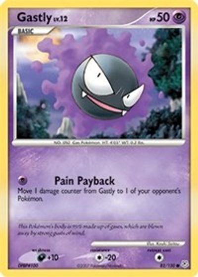 Gastly [Reverse Holo] #82