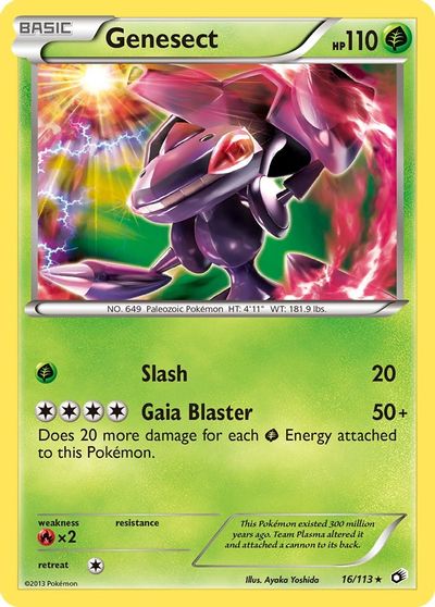 Genesect [Reverse Holo] #16