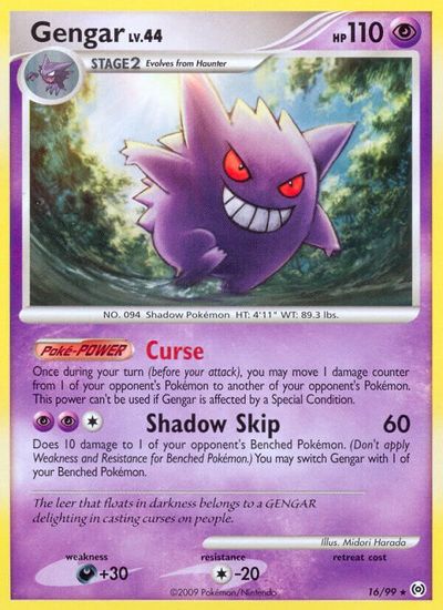 Gengar [Reverse Holo] #16
