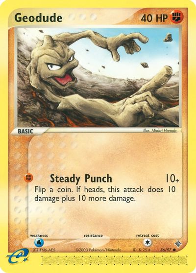 Geodude [Reverse Holo] #56